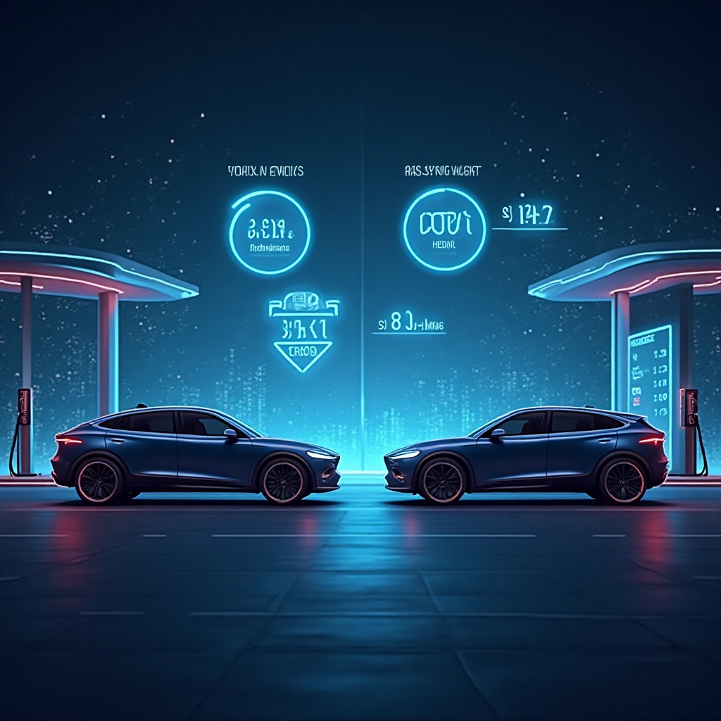 Электромобили против бензиновых авто